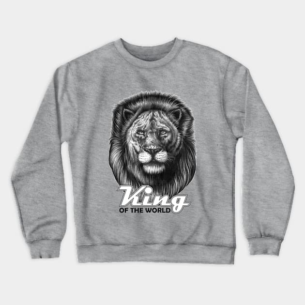 Lion tattoo Crewneck Sweatshirt by Lion king of the world